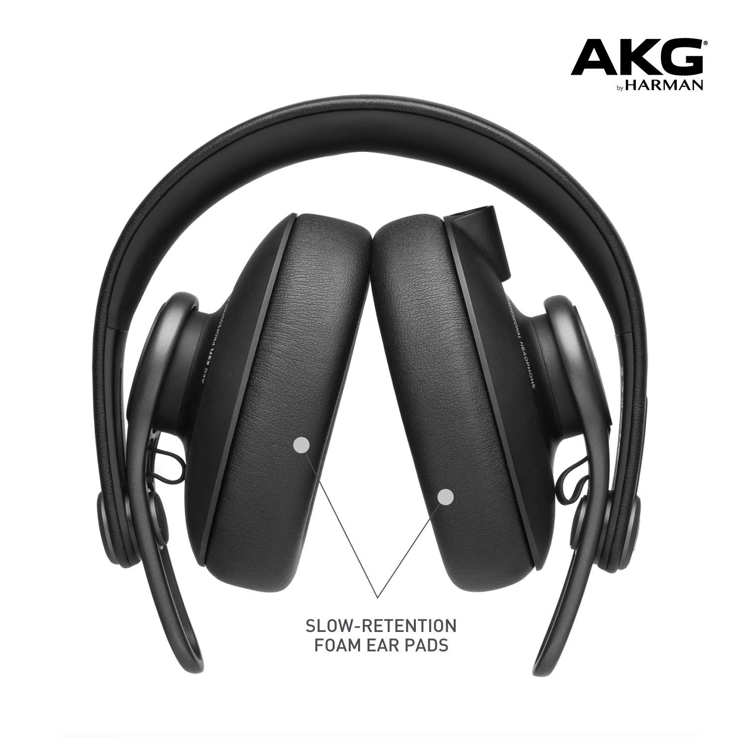 AKG K361 Over-Ear, Closed-Back, Foldable Studio Headphones - Image 2